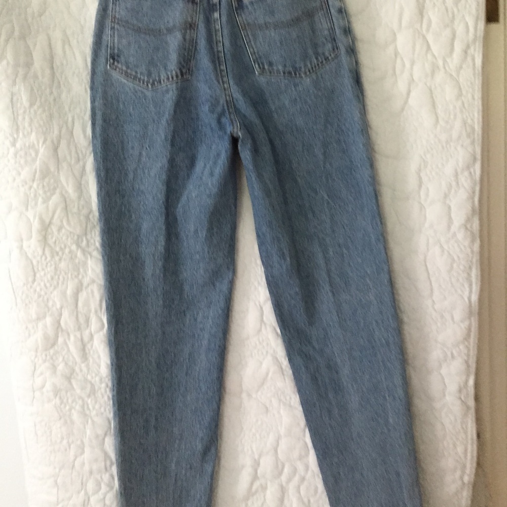 JORDACHE RED TAG- SZ 11 / 29 GREAT FADED LEATHER OUTER TAG - Picture 2 of 6